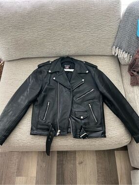 ALL STATE LEATHER Motorcycle Jacket